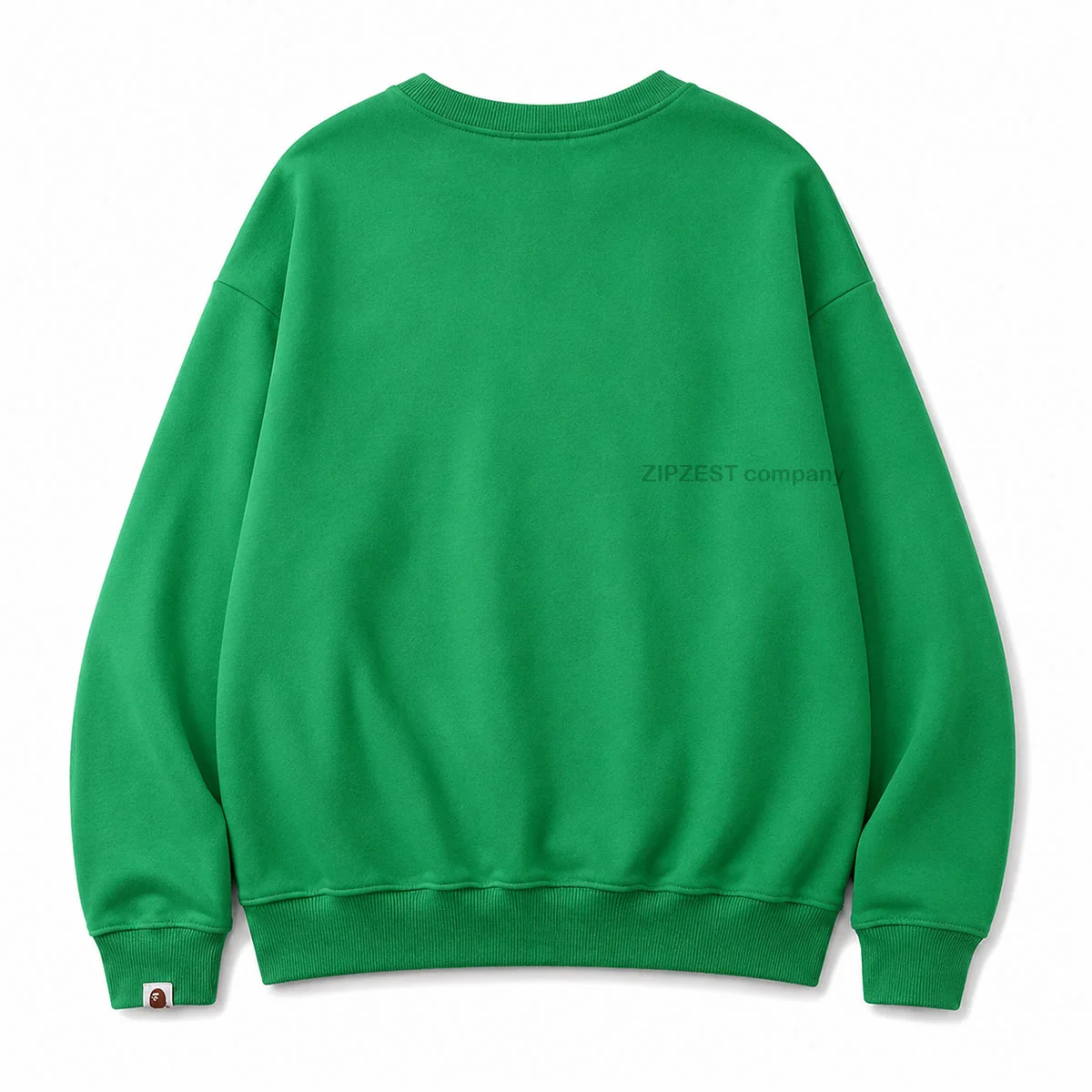 Casual Green Graphic Sweatshirt - Image 2